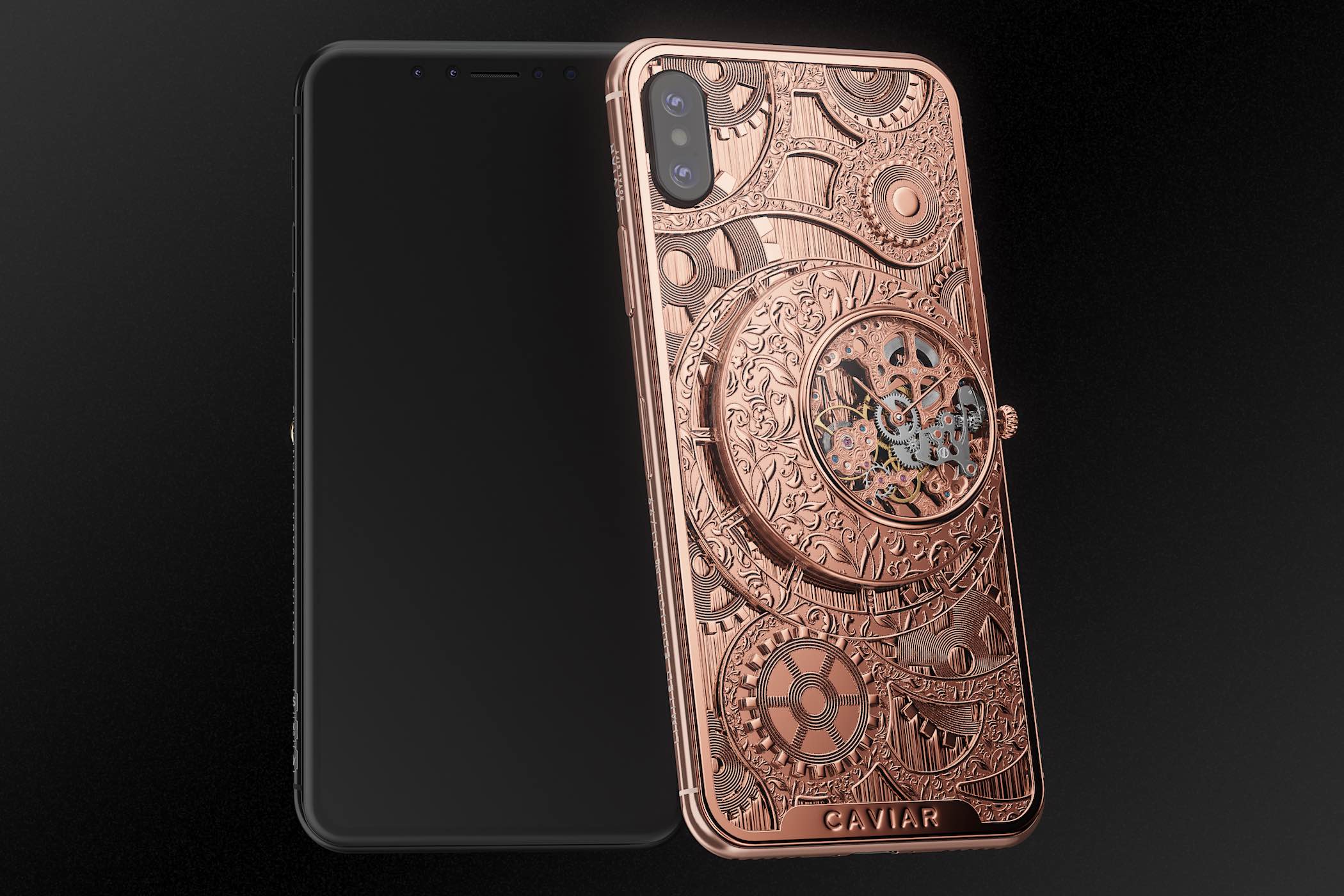 caviar makes an interesting addition to your iphone