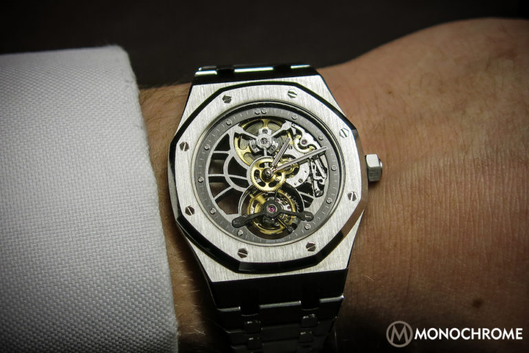 Audemars Piguet Royal Oak Skeleton Tourbillon steel prototype