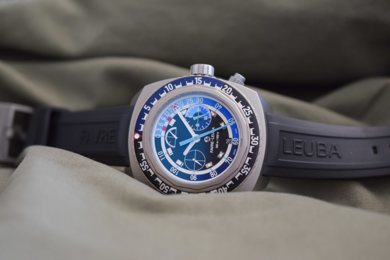 Favre-Leuba Raider Bathy 120 MemoDepth - Baselworld 2018