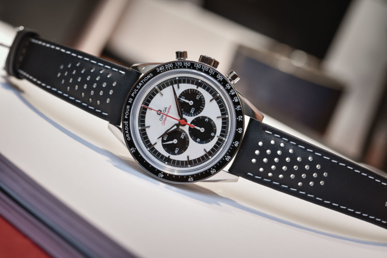 Omega Speedmaster CK2998 Pulsometer Panda 311.32.40.30.02.001 - Baselworld 2018