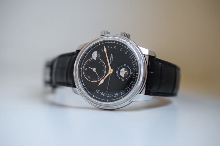 Parmigiani Toric Hemispheres Retrograde Steel