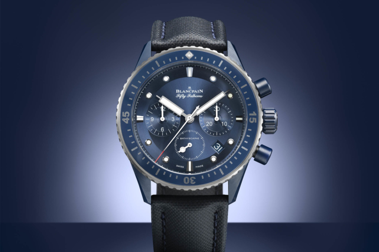 Blancpain Fifty Fathoms Bathyscaphe Bucherer Blue Edition