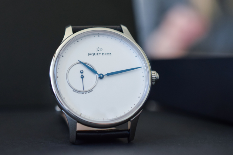 Jaquet Droz Grande Heure Minute Steel