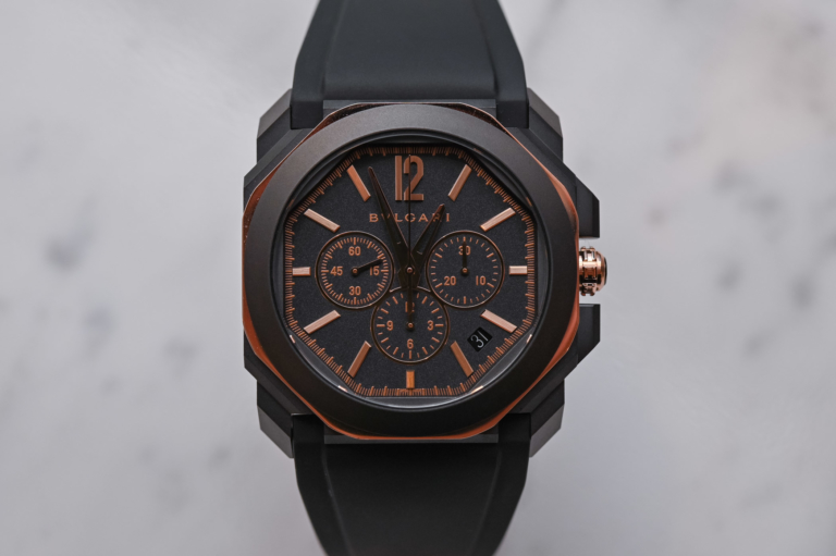 Bvlgari Octo L'Originale black-and-gold 2019 collection