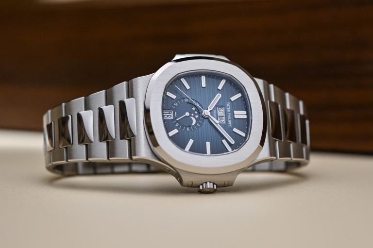 Patek Philippe Nautilus Annual Calendar 5726 Gradient Blue Dial