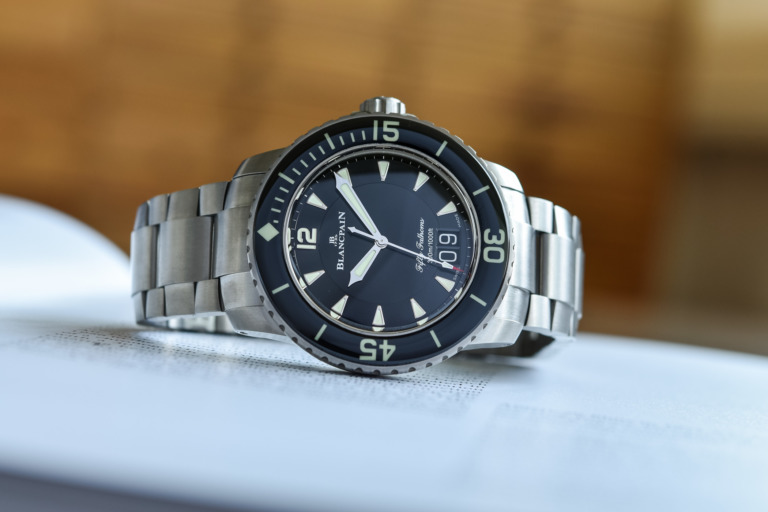Blancpain Fifty Fathoms Grande Date Titanium Bracelet - 5050-12B30-98