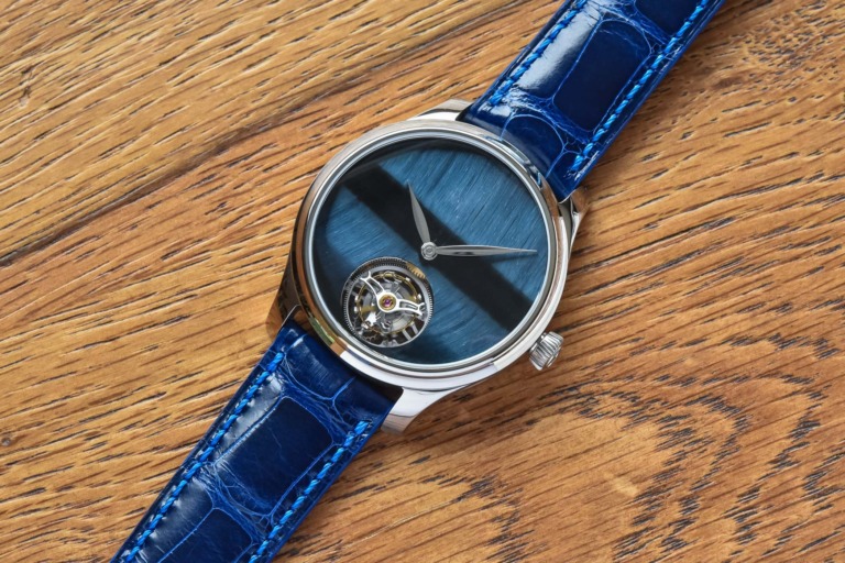 H Moser & Cie Endeavour Tourbillon Concept Tigers Eye