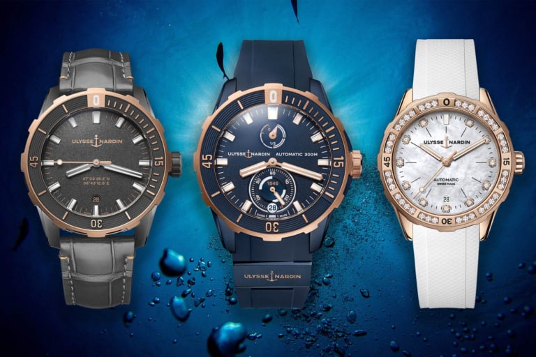 Introducing - Three New Ulysse Nardin Diver Models 2021