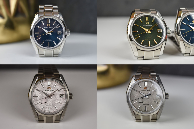 Grand Seiko 4 Seasons Collection Now Available WorldWide sbgh271 sbgh273 sbga413 sbga415