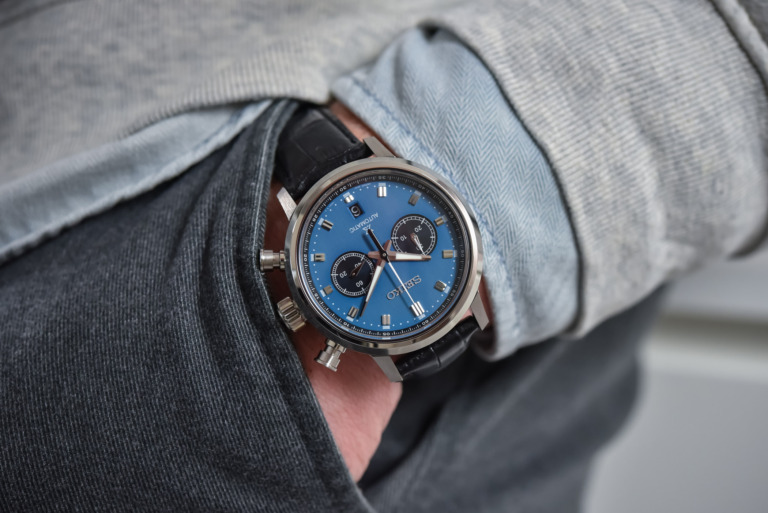 Seiko Prospex Speedtimer Chronograph Blue Dial SRQ039J1