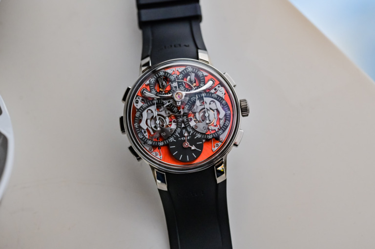 MB&F Legacy Sequential EVO Chronograph Split Seconds Lap Timer Stephen McDonnell