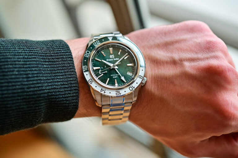 Grand Seiko Spring Drive GMT Hotaka Peaks SBGE295