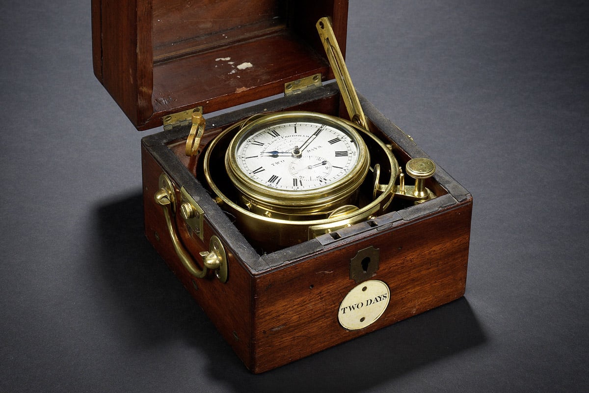Found the actual marine chronometer that accompanied charles darwin at