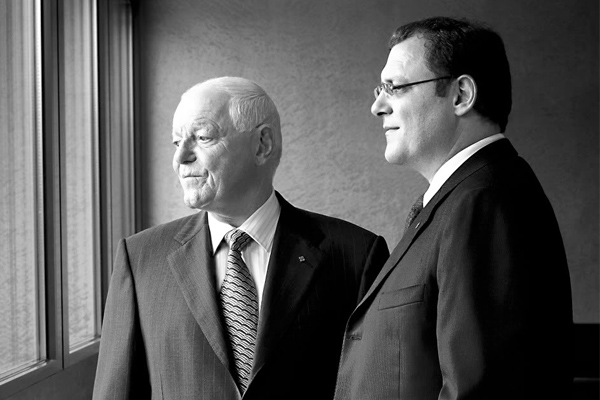 Philippe and Thierry Stern from Patek Philippe