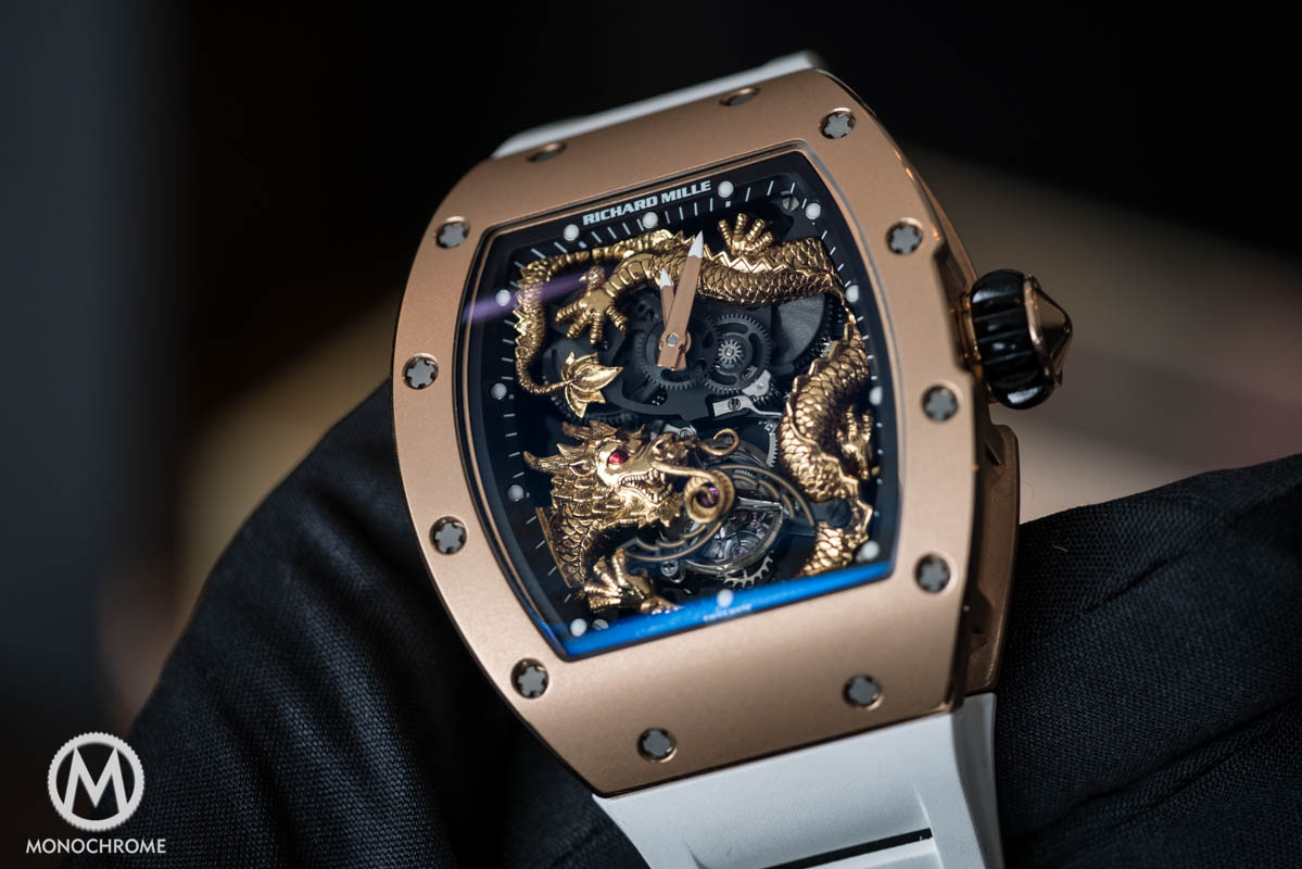 Richard Mille RM 57-01 Phoenix and Dragon - Monochrome-Watches