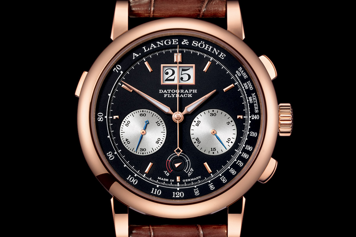 SIHH 2015: A. Lange & Sohne Datograph Up/Down now in Pink Gold ...