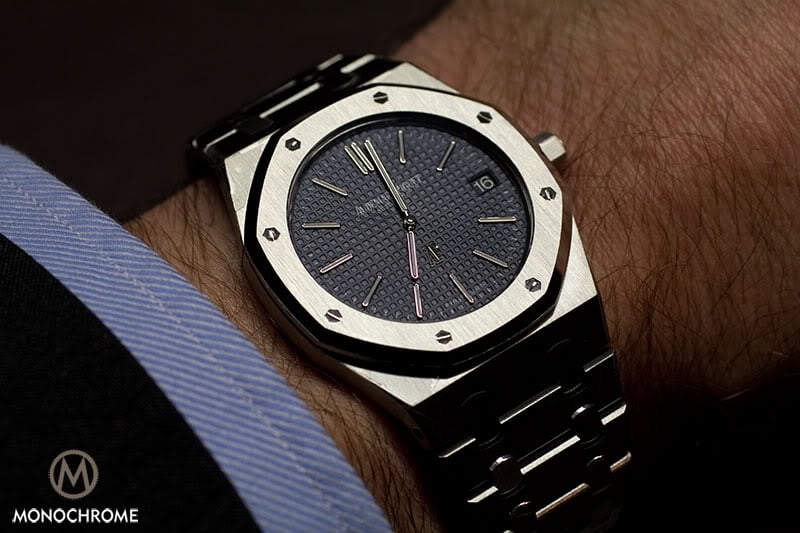 Favorite watch model names origins Audemars-Piguet-Royal-Oak-Jumbo-2012