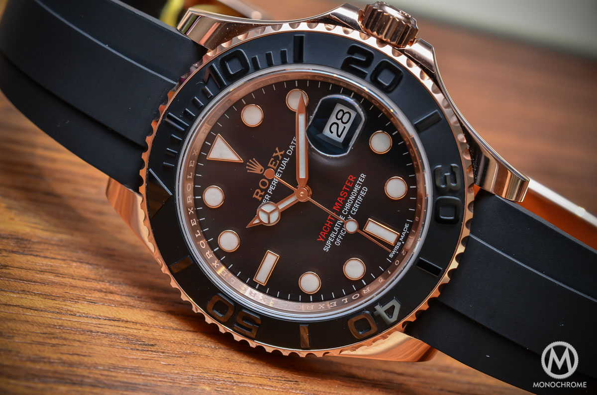 Hands-on with the Rolex Yacht-Master 116655 (Everose gold 