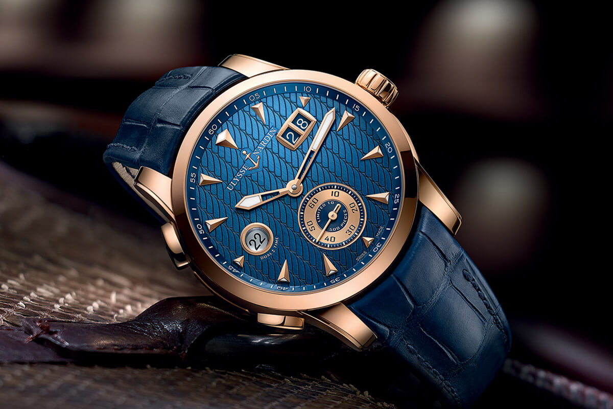 New editions for the Ulysse Nardin Dual Time Manufacture - Monochrome ...
