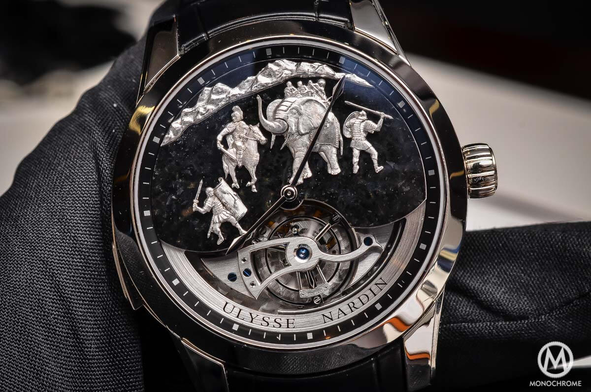 Ulysse Nardin Hannibal Minute Repeater Tourbillon  Hands 