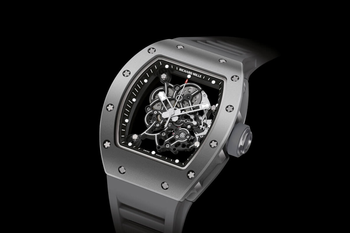 Richard Mille RM 055 Bubba Watson - Hands-on - Monochrome ...