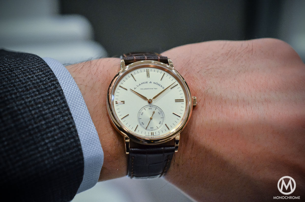 Christmas Buying Guide Our Top 5 Dress Watches of 2015 Lange Sohne Saxonia 2015 Collection 9