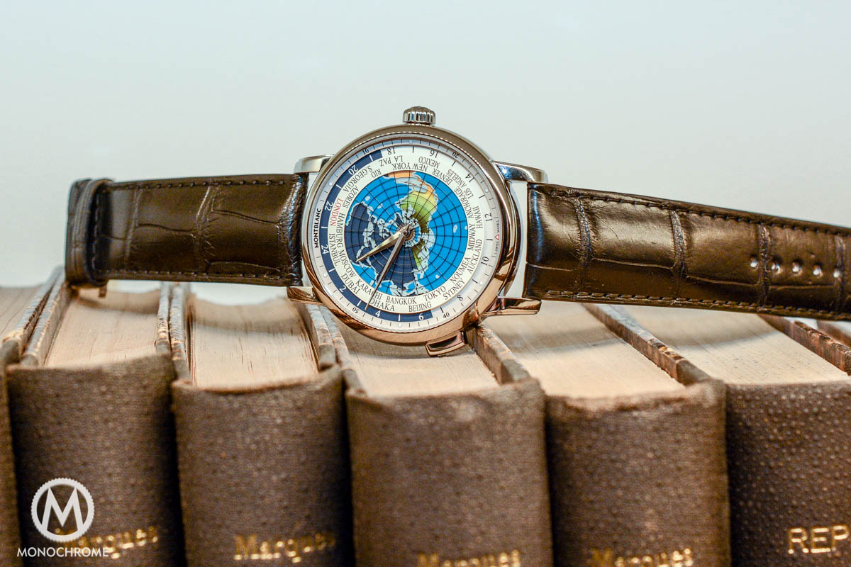 montblanc orbis terrarum pocket watch