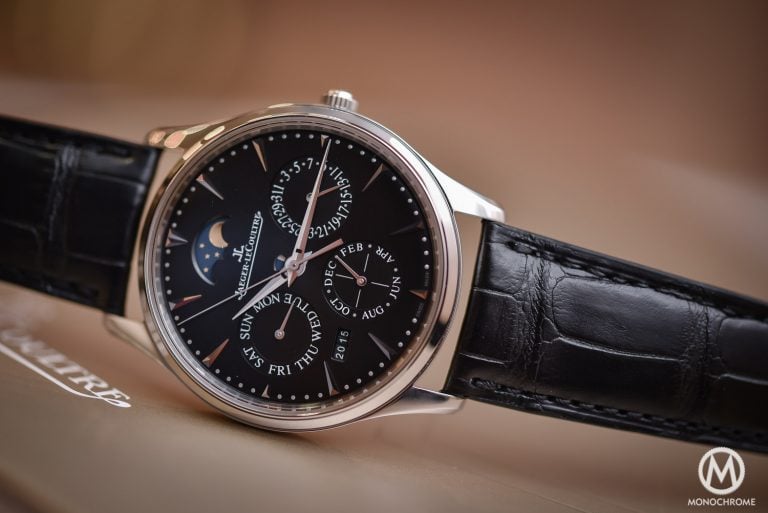 Jaeger-LeCoultre Master Ultra Thin Perpetual steel black dial - SIHH 2016