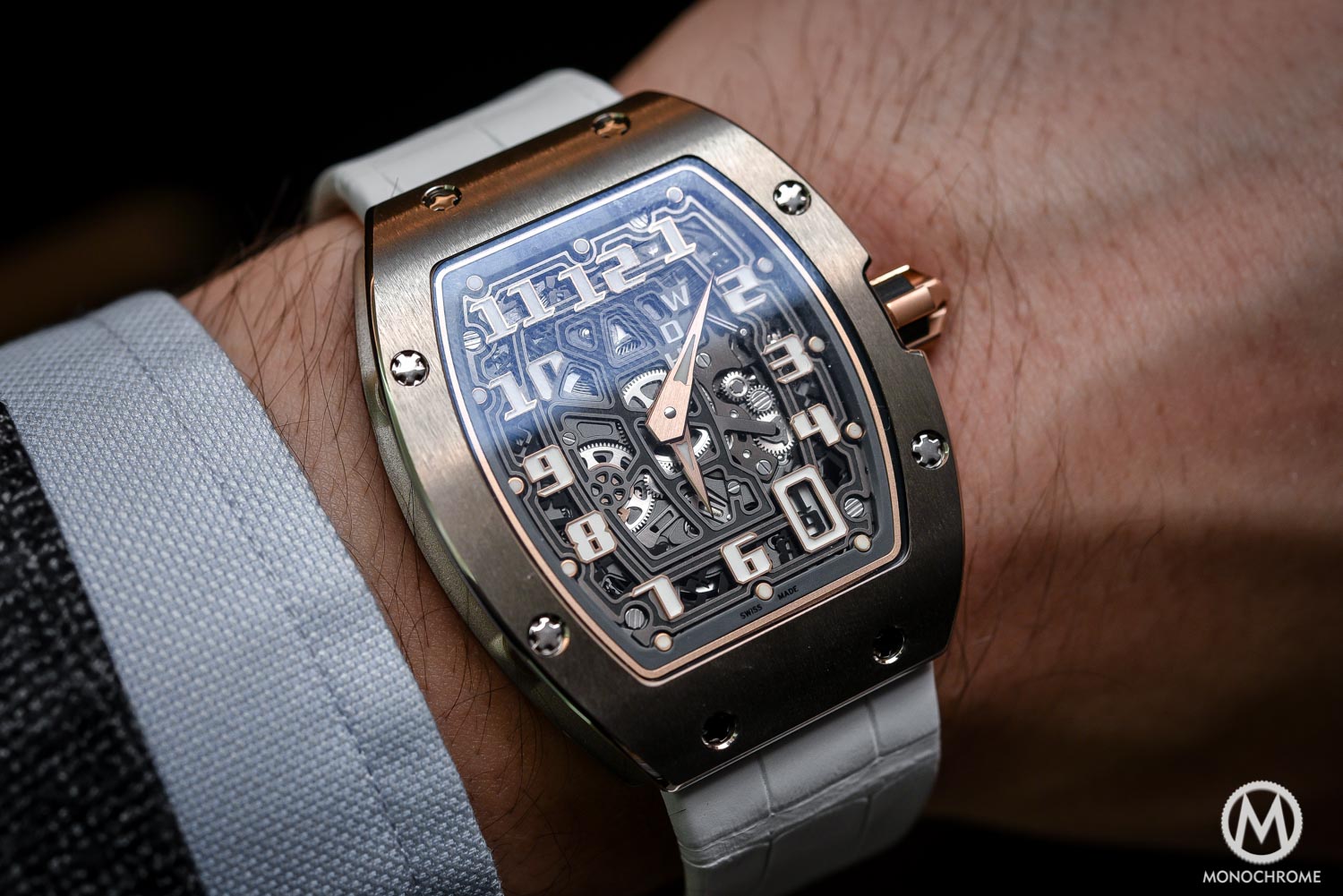 SIHH 2016 - Hands-on with the Richard Mille RM 67-01 Automatic Extra ...