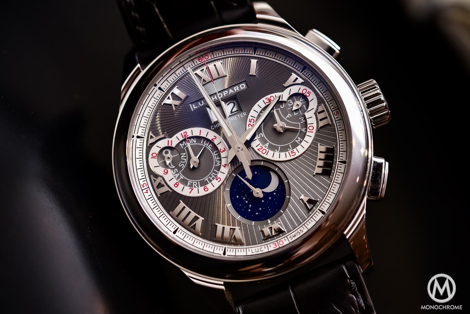 Hands-On - Chopard L.U.C Perpetual Chrono in Fairmined white gold (live ...