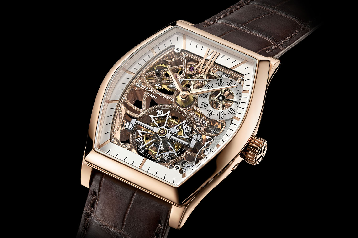 Vacheron Constantin Malte Tourbillon Openworked pink gold