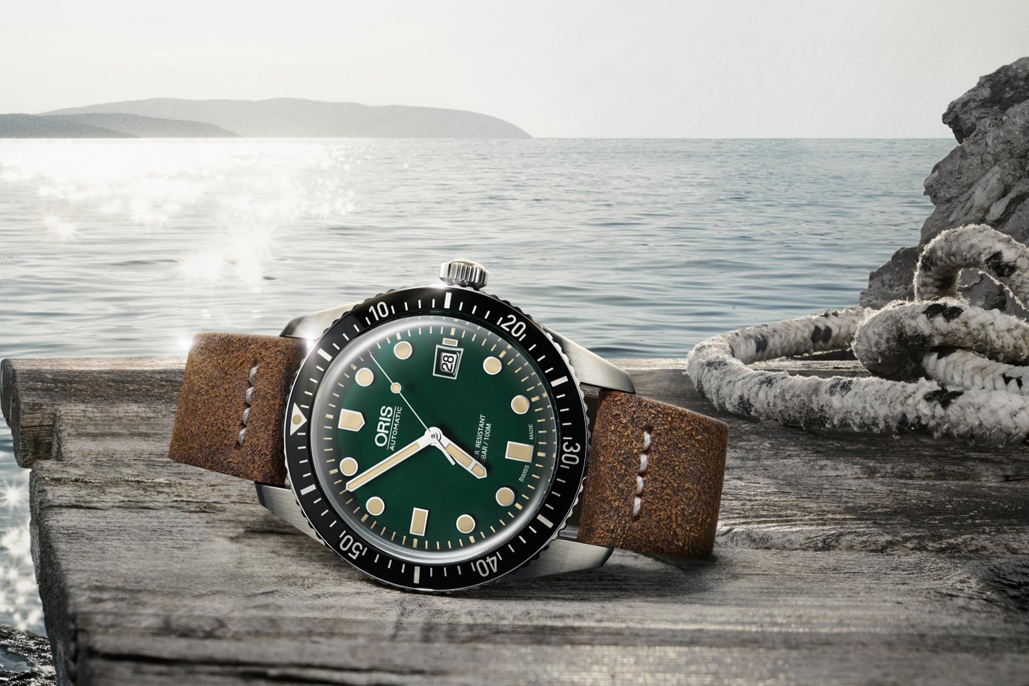 Oris Divers sessantacinque verde