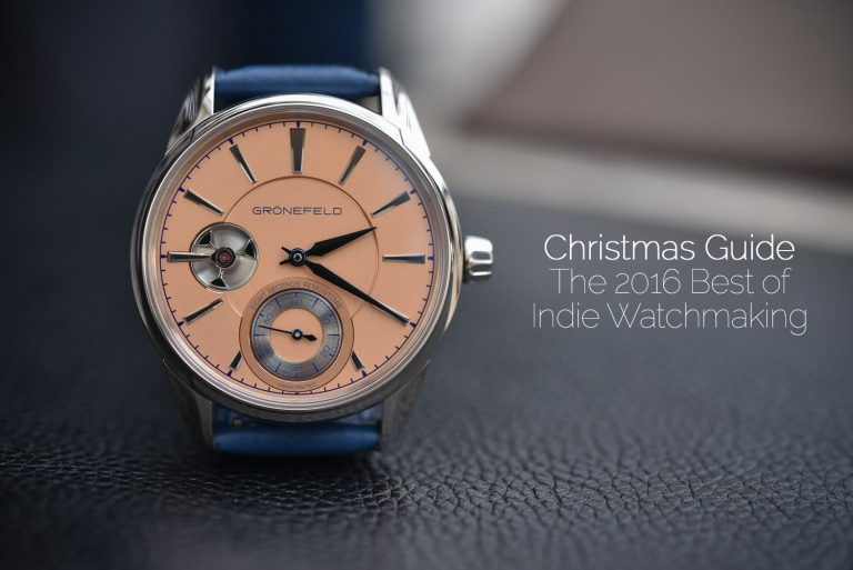 Christmas Shopping guide - Best of indie watchmaking 2016