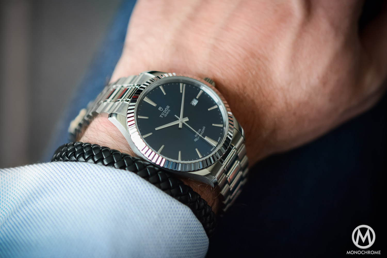 tudor style watch 41mm