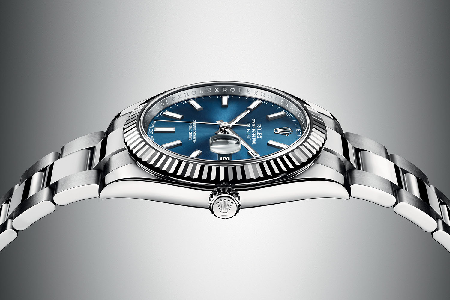 rolex steel datejust 41