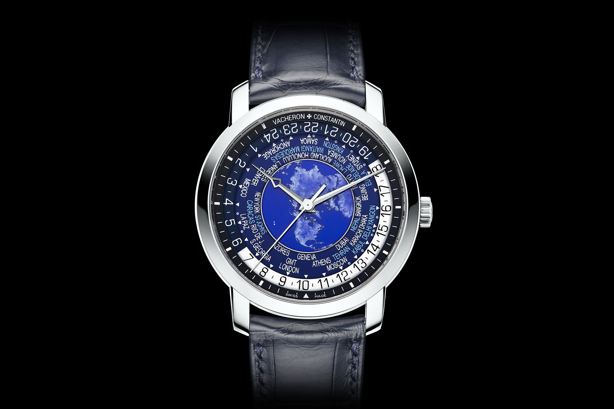 Vacheron Constantin Traditionnelle World Time with Enamel Dial