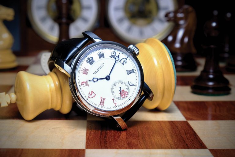 RGM Chess in Enamel American-Made Watch
