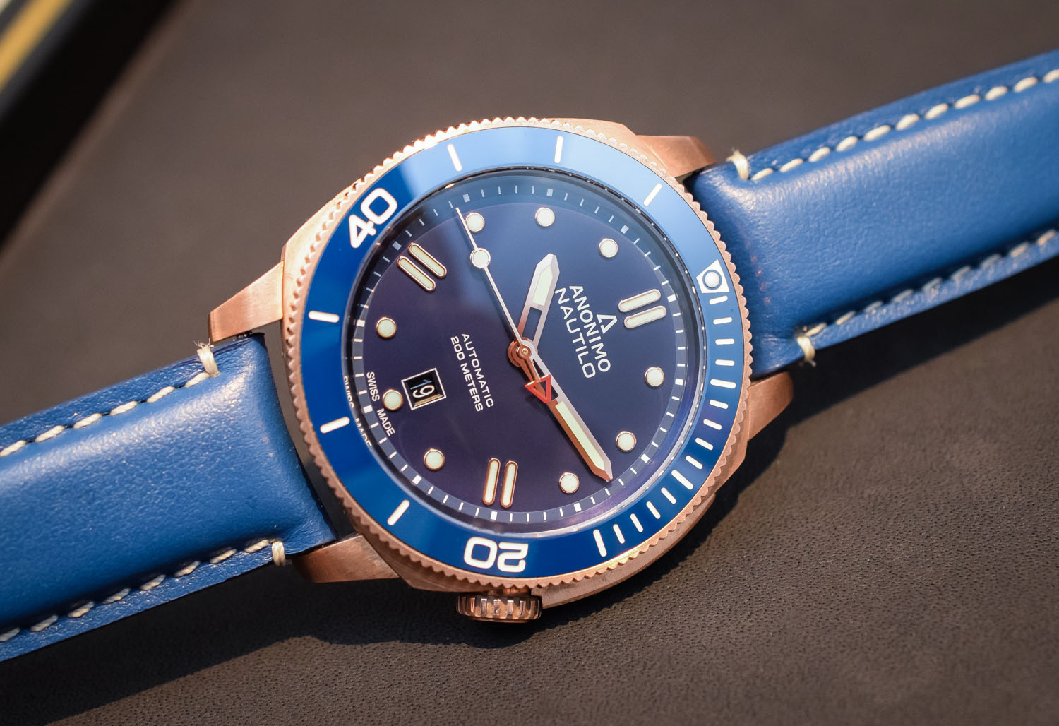 Anonimo's new Nautilo Bronze Blue Anonimo-Nautilo-Blue-Bronze-Baselworld-2017-6