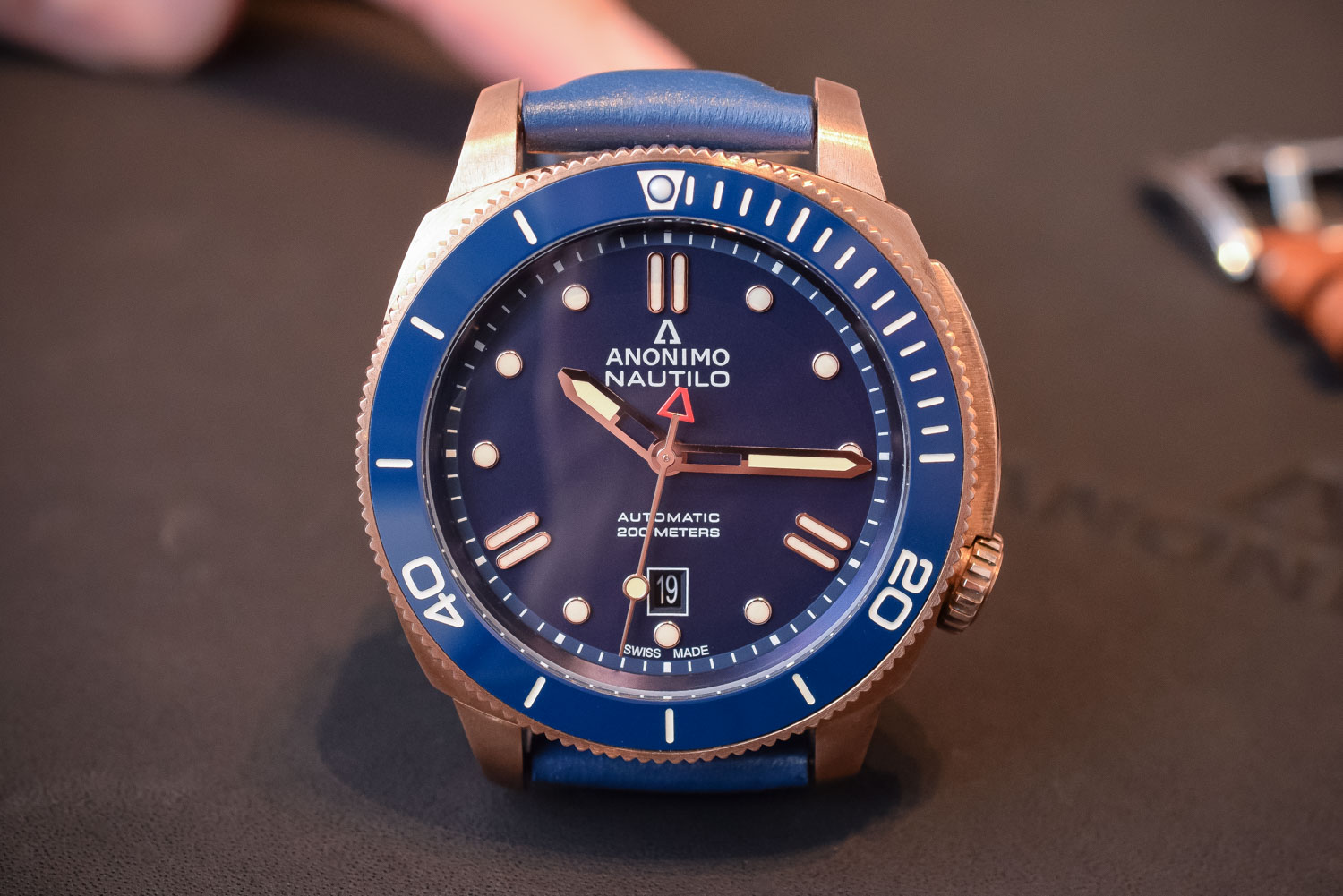 Anonimo's new Nautilo Bronze Blue Anonimo-Nautilo-Blue-Bronze-Baselworld-2017-9