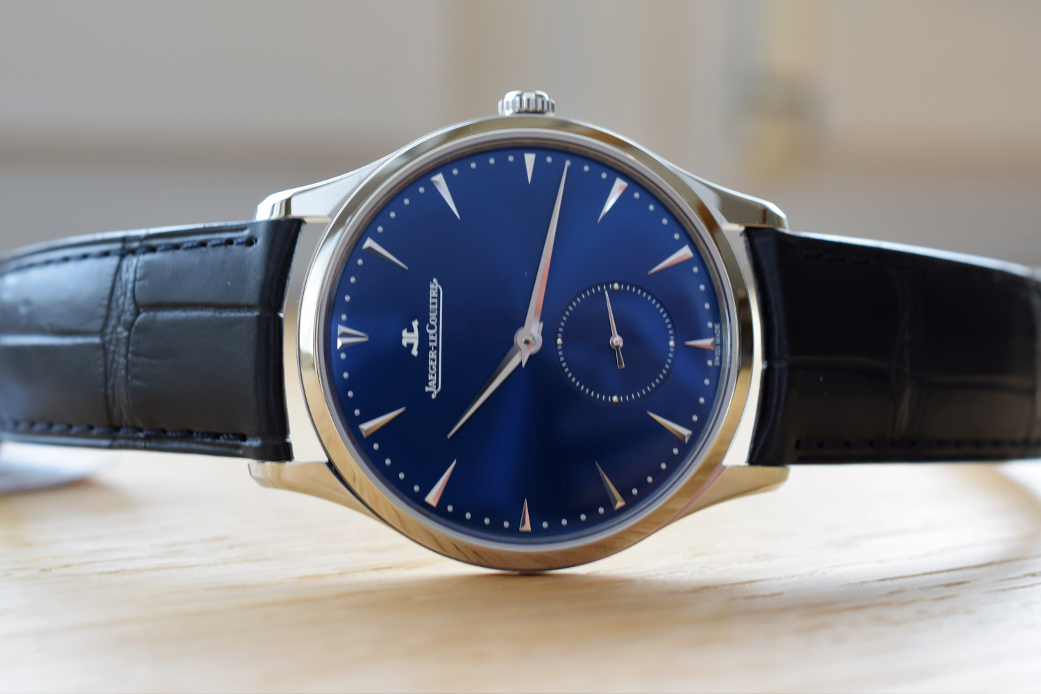 Jaeger LeCoultre Master Ultra Thin With Blue And Grey Dials For 2017 