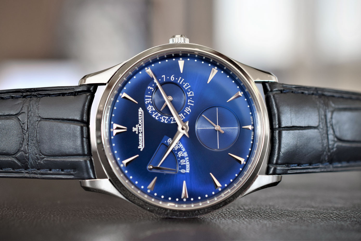 Jaeger-LeCoultre Master Ultra-Thin With Blue and Grey Dials For 2017 ...
