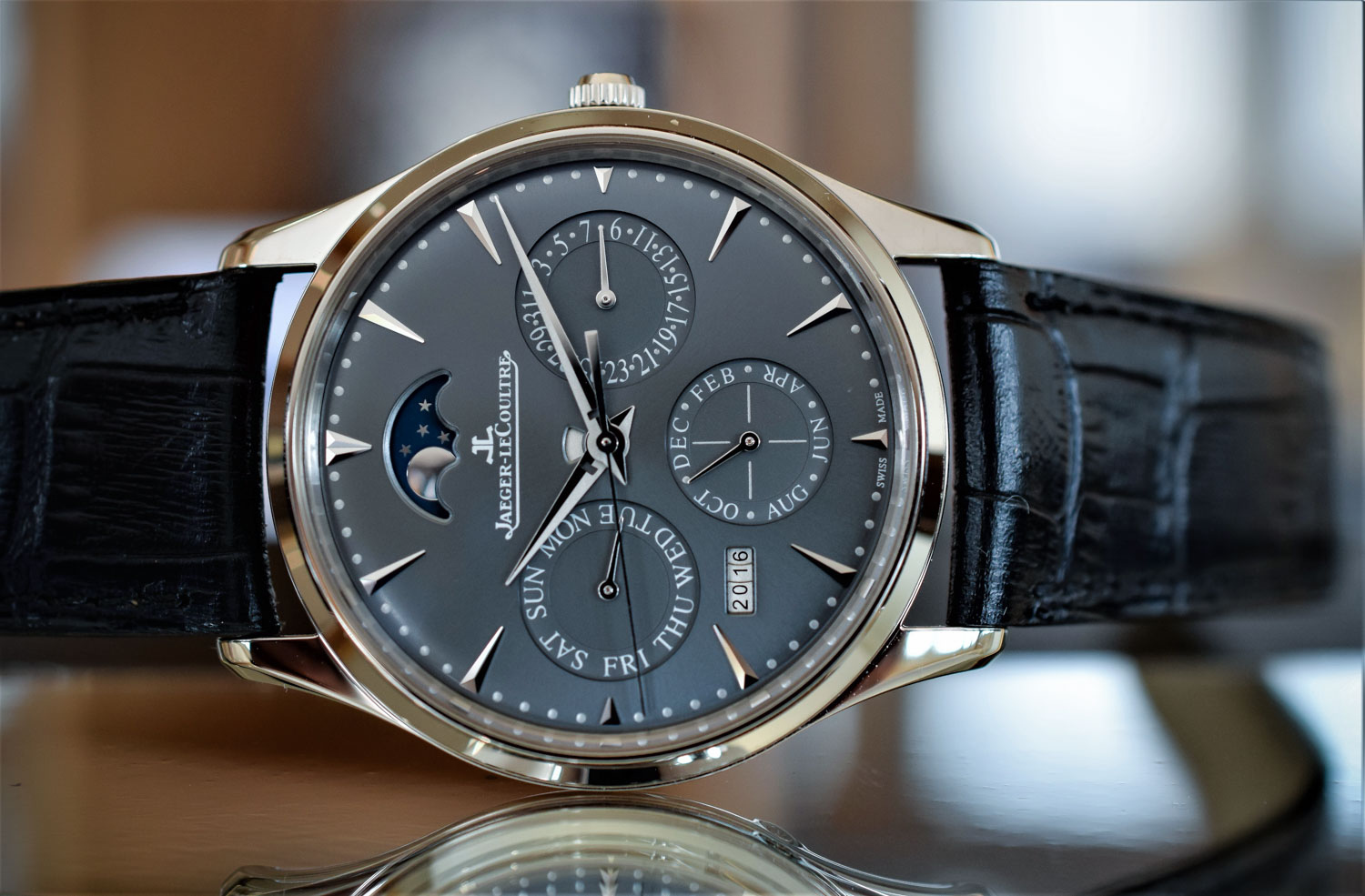 Jaeger LeCoultre Master Ultra Thin With Blue And Grey Dials For 2017 
