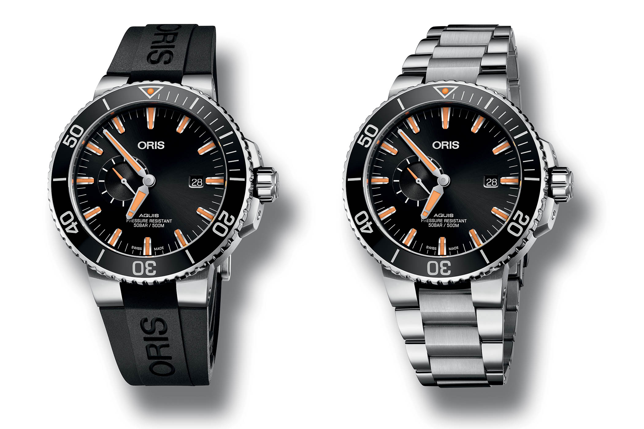 New Oris Aquis Small Second Date The Dive Watch Connection