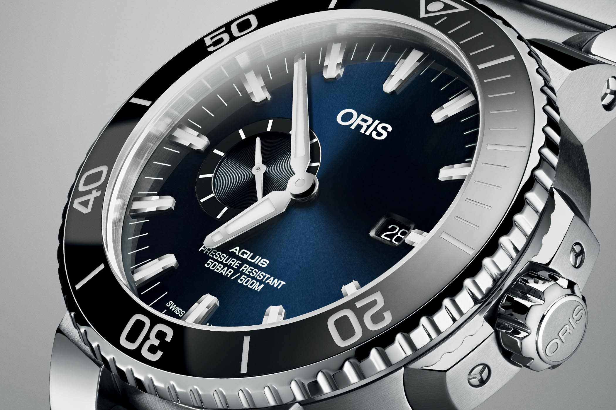 New Oris Aquis Small Second Date The Dive Watch Connection