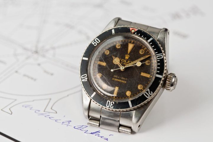 Rolex Submariner Bond Reference 6538 Big Crown