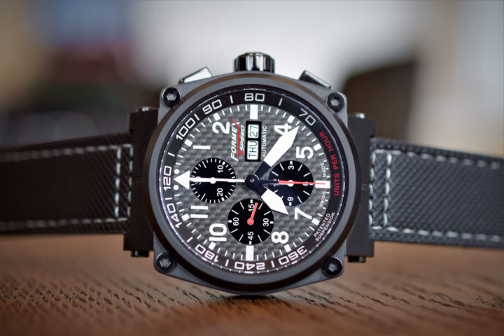 Hands-On – Formex AS1100, a Powerful and Bold Chronograph with Accessible Price Formex AS1100 Chronograph Carbon