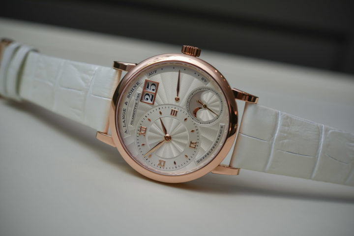 Women’s Watch Wednesday – A. Lange & Söhne Little Lange 1 Moon Phase, Haute-Horlogerie for Ladies A. Lange and Sohne Little Lange 1 Moon Phase