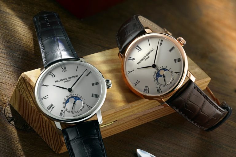 Frederique Constant Slimline Moonphase Manufacture With Roman Numerals