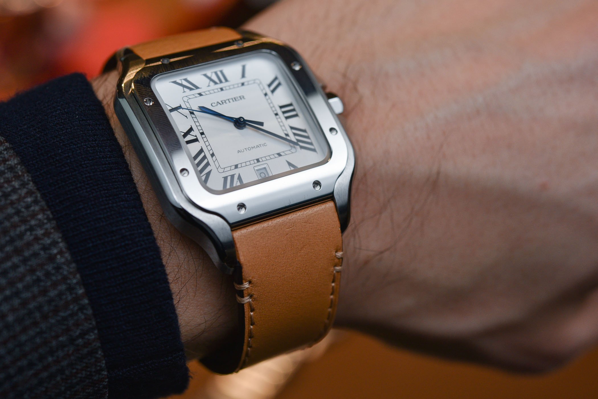 Hands-On with The 2018 Cartier Santos Large Size (Specs & Price)