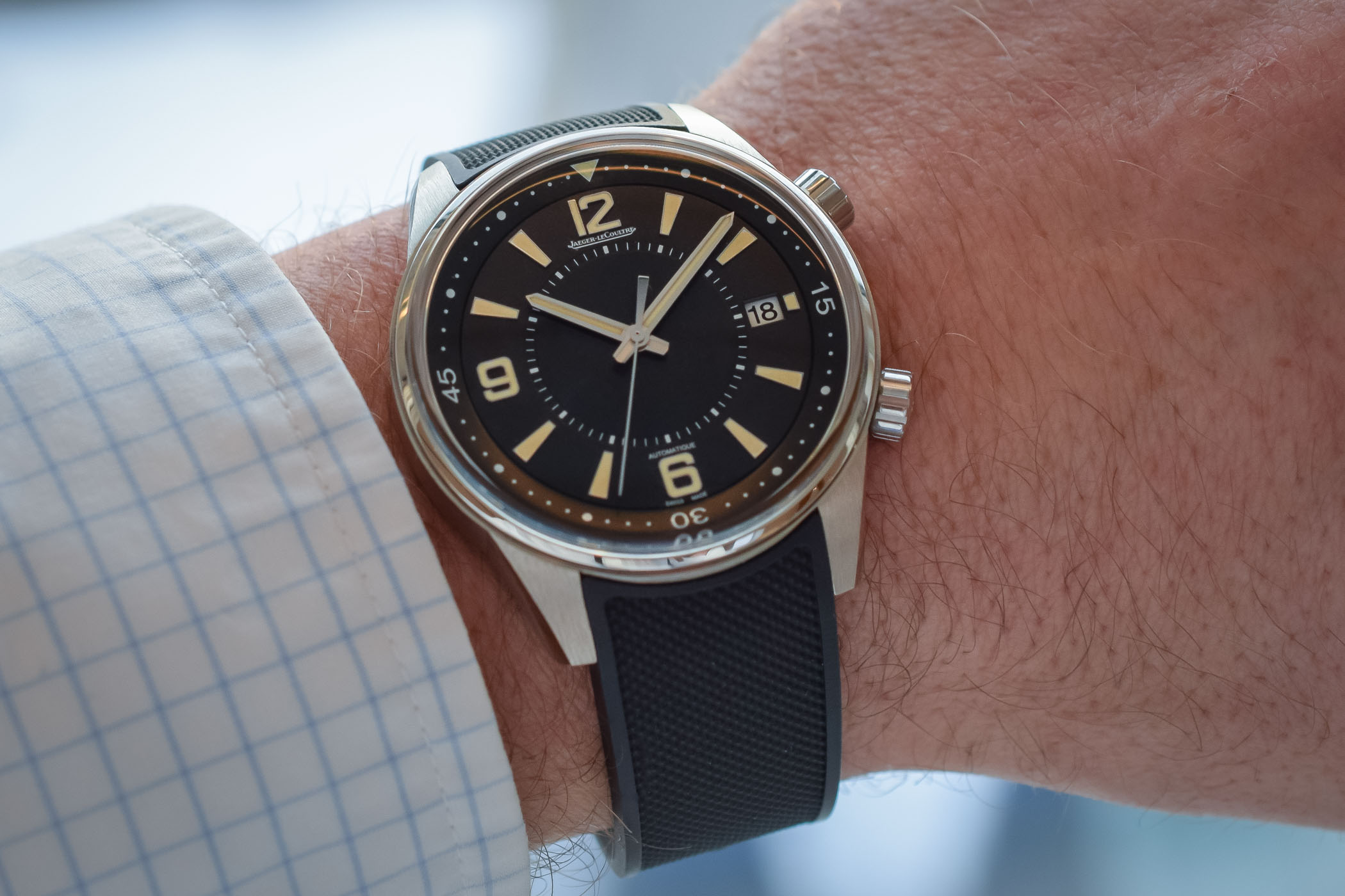 Hands On Jaeger LeCoultre Polaris Date 2018 Ref 9068670 Specs Price 